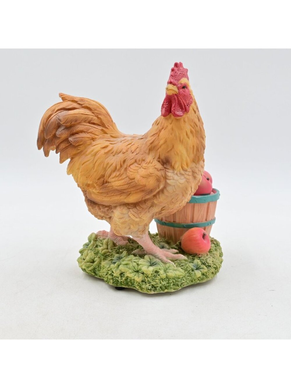 Lenox Autumn Gentleman Rooster W/ Apples Figure